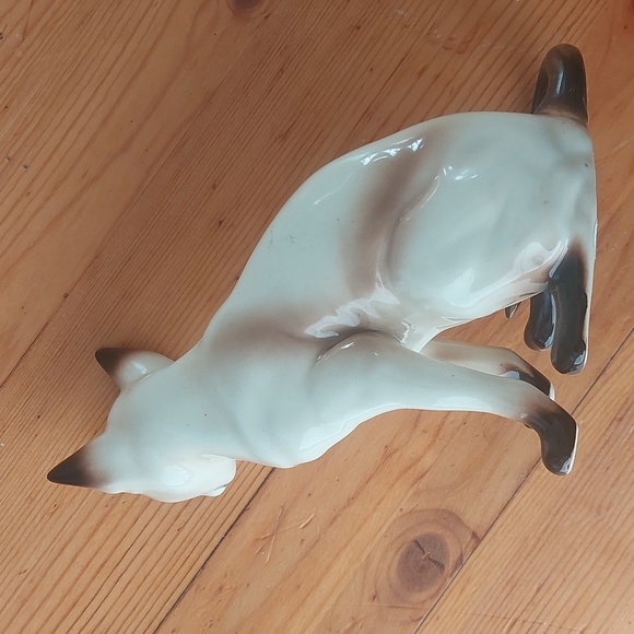 Vintage Joseph Originals or Lefton ceramic siamese cat - Picture 3 of 6